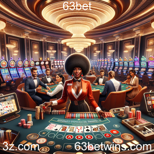 Experimente a Emoção do Cassino Ao Vivo no 63bet